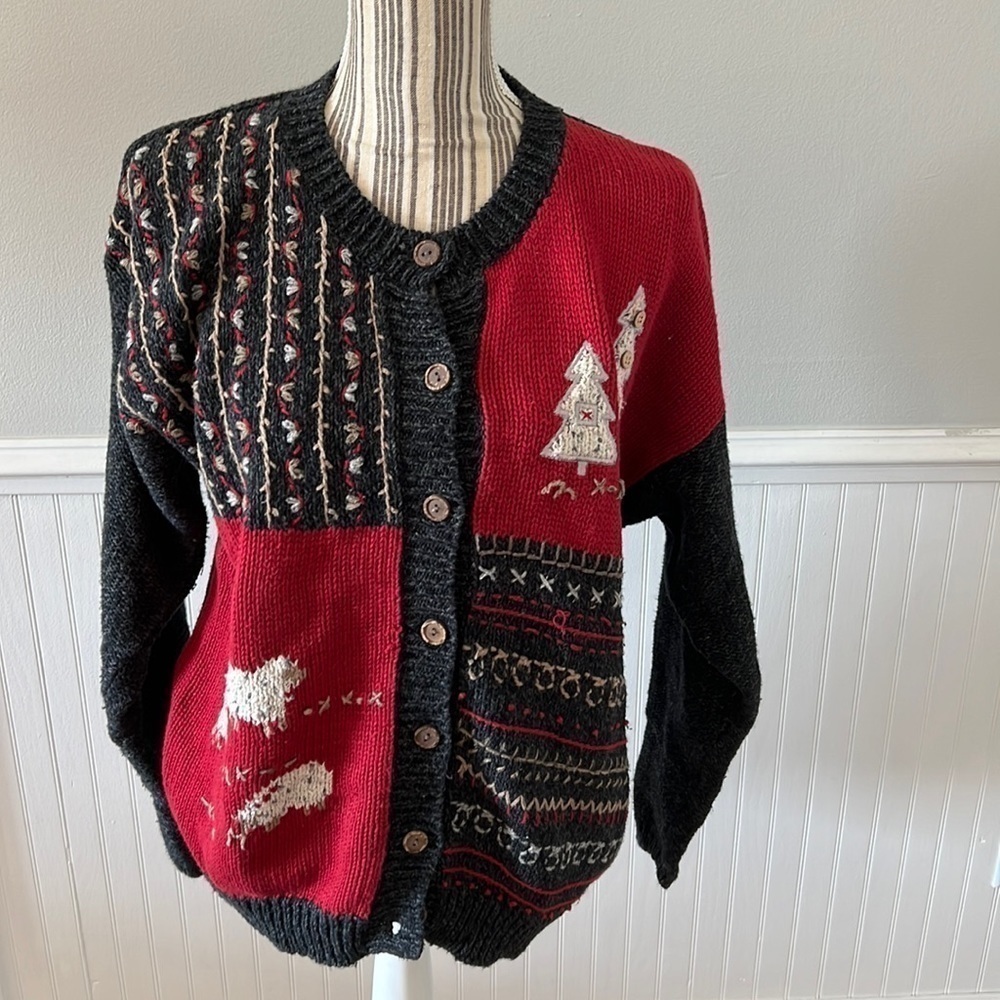 Woolrich Christmas Holiday Sweater Size Medium
